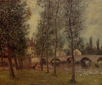 Camille Pissarro : The Moret Bridge